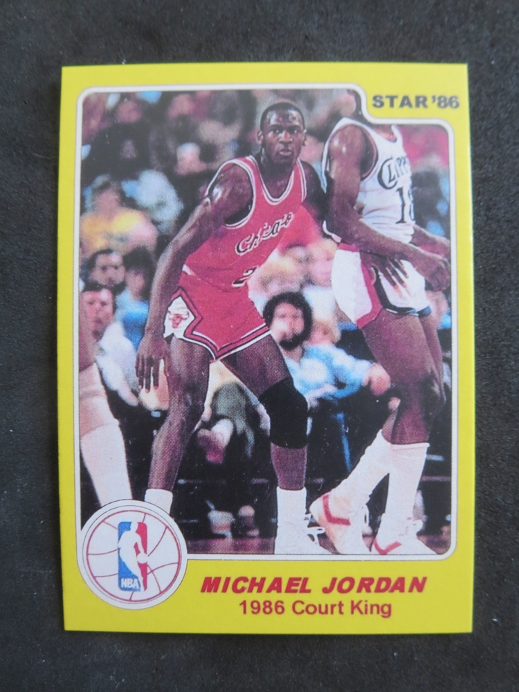 1986 Michael Jordan Court King READ DESCRIPTION