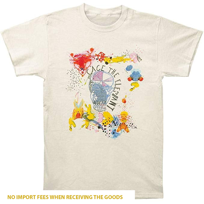 Rare Cage The Elephant Music Band Shirt Cotton Natural S-5XL UE041