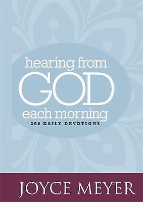 Hearing from God Each Morning: 365 Daily Dev- hardcover, Joyce Meyer, 0446557854
