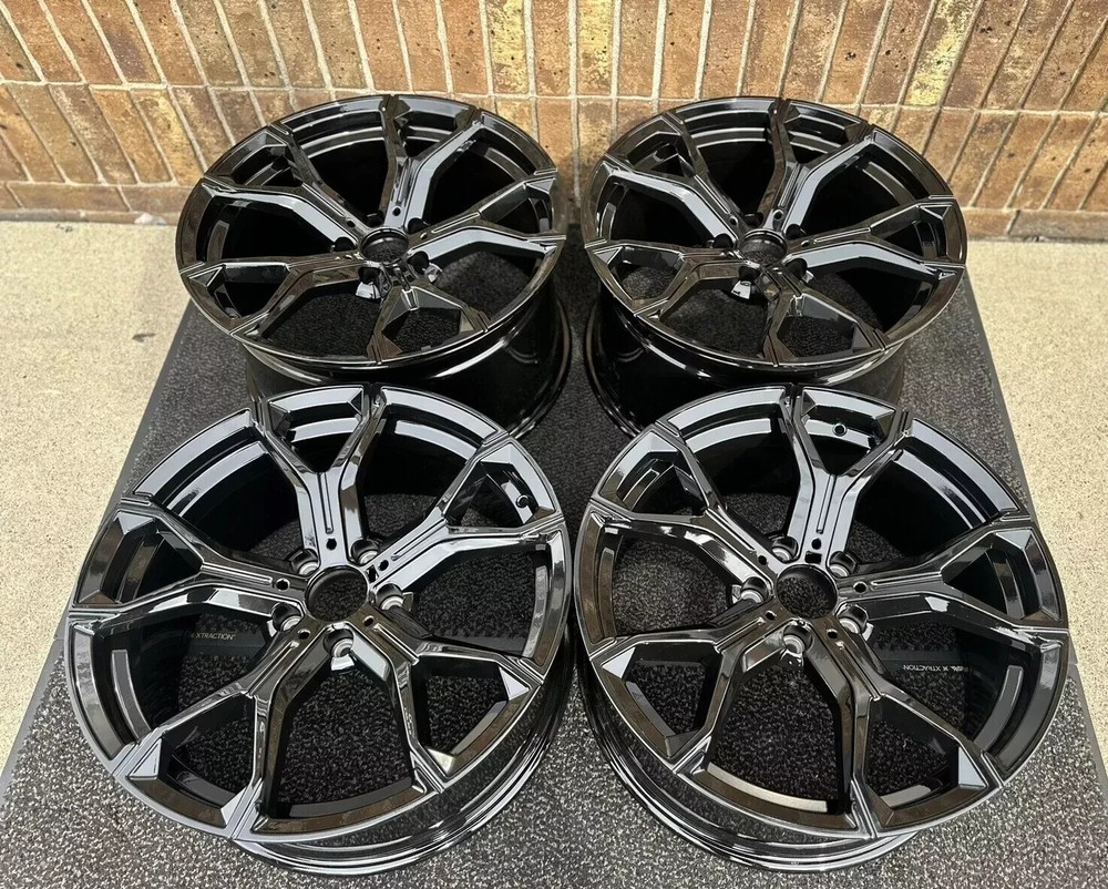 22'' Wheels for BMW X5 X5M G05 X6 G06 X7 22x9.5/10.5 5x112 Staggered Rims Set 4