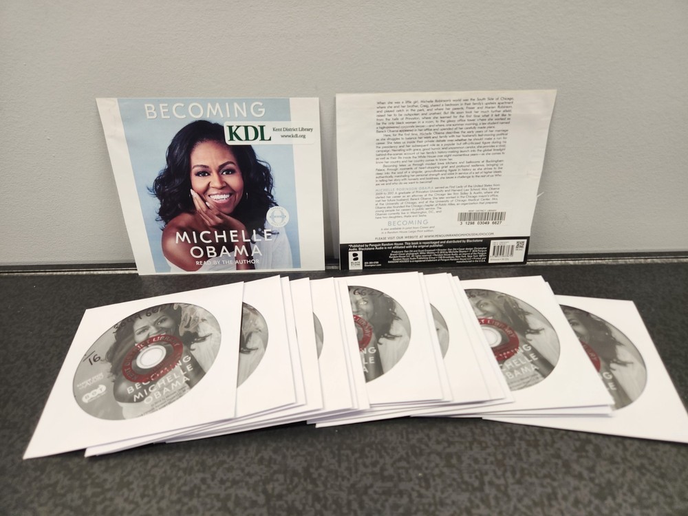 Becoming by Michelle Obama Audiobook 16 CDs 2018 Penguin Random House Audio READ