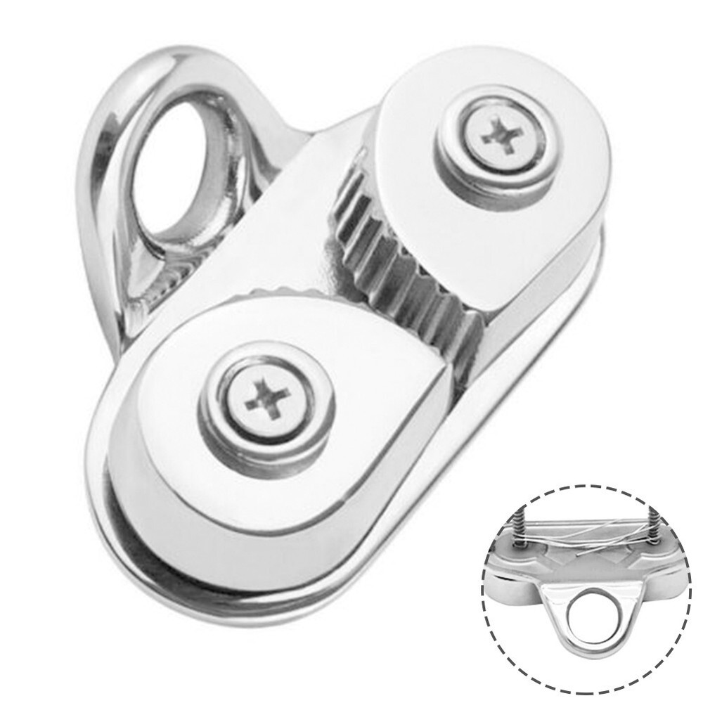 Stainless Steel Cam Cleat Boat Fairlead For Marine Sailing Sailboat Kayak Canoe#