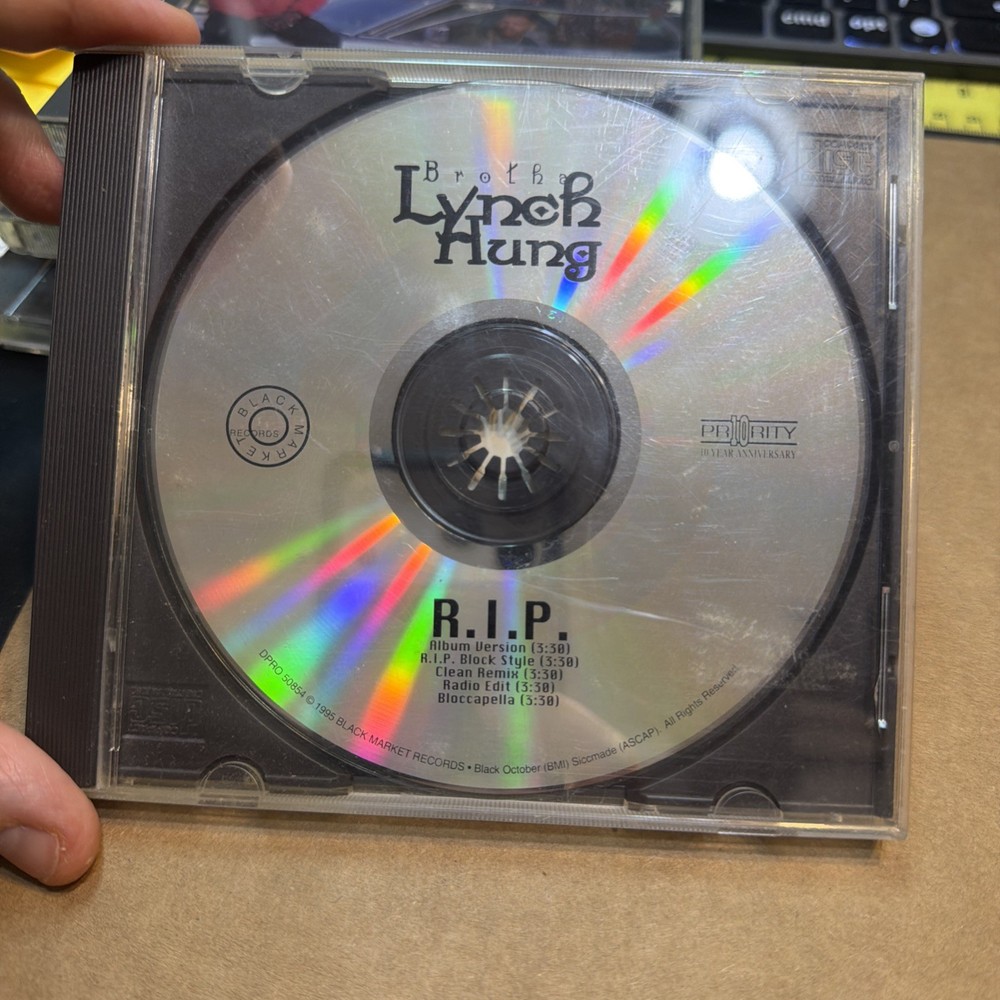 Brotha Lynch Hung ‎– R.I.P. RARE HIP HOP RAP OOF CD