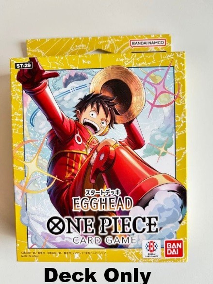 ONE PIECE Card Game Start Deck EGGHEAD ST-29 Bandai Deck Only Japan New
