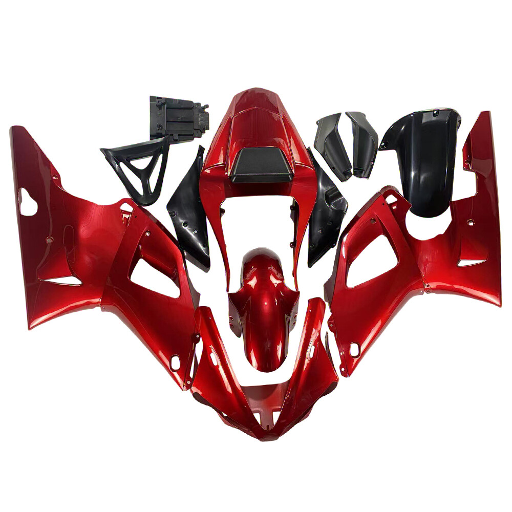 Candy Red Fairing Kit for 2000 2001 Yamaha YZF R1 YZF1000 ABS Injection Bodywork