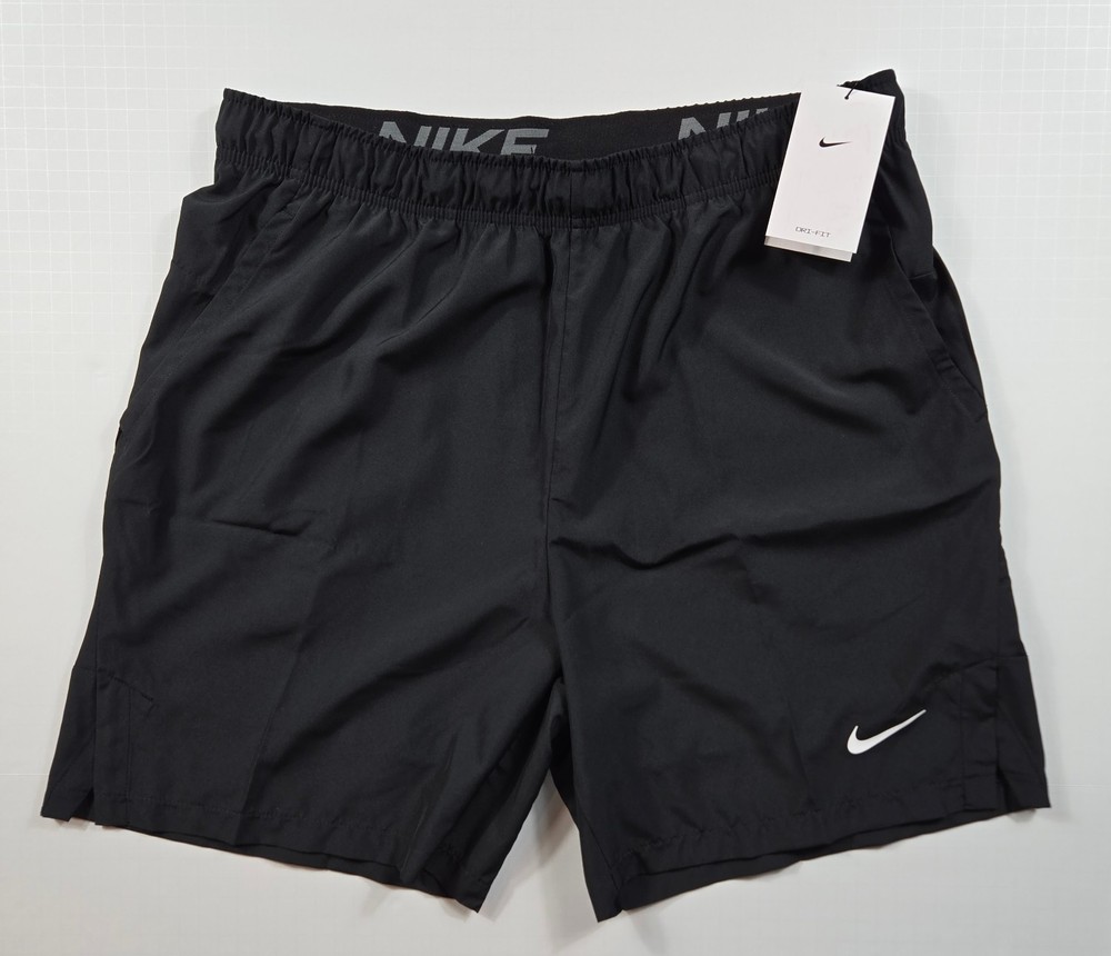 Brand New Nike Flex Woven Training Shorts CU4945 Mens Large Black Dri-FIT NWT
