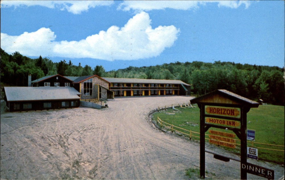 Horizon Motor Inn ~ Route 9 ~ Wilmington Vermont VT ~ mailed 1981