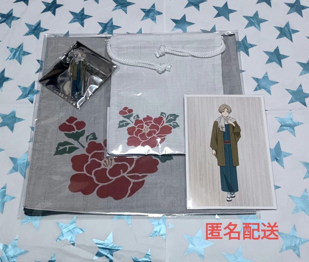 Natsume Takashi 4 Piece Set Natsume's Book of Friends Marui Pop Up Store #fede11