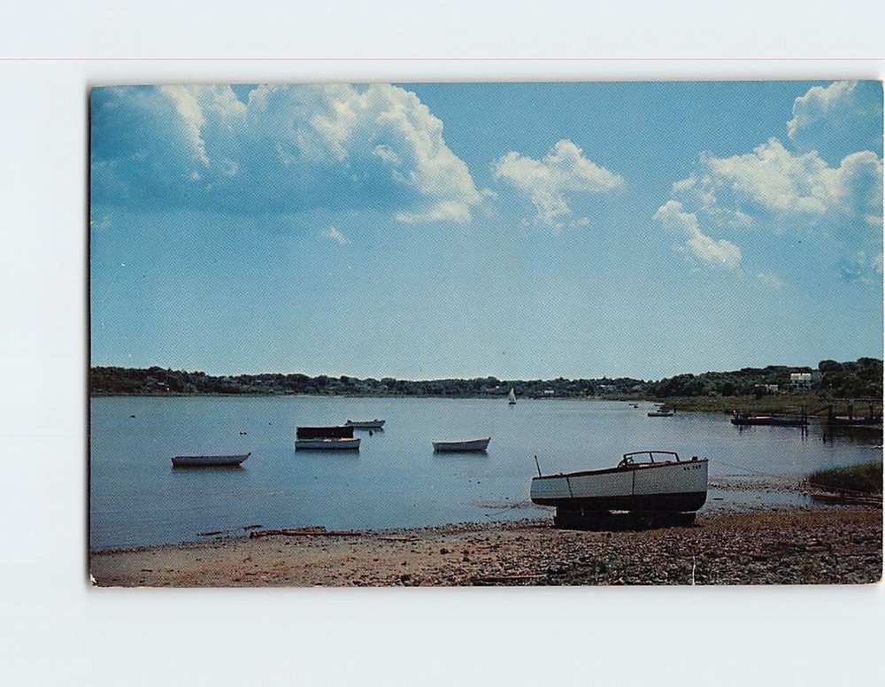 Postcard Town Cove Orleans Cape Cod Massachusetts USA