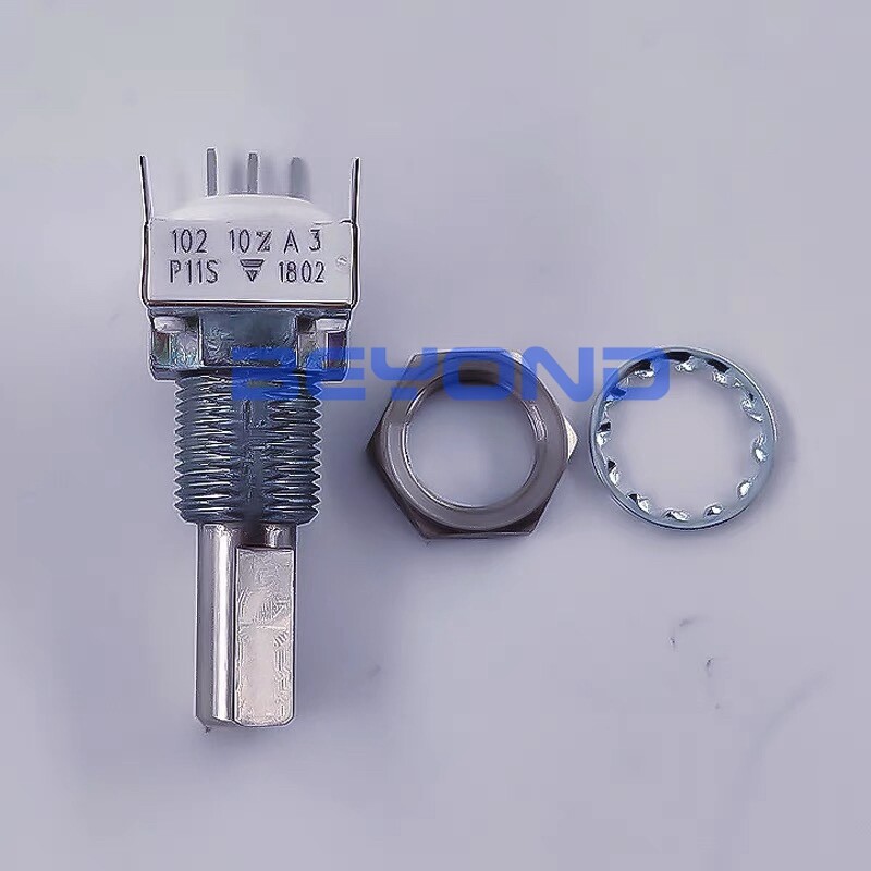 QTY:1 NEW FOR VISHAY 1K potentiometer P11S1F0APFW10T2067 half shaft 22mm