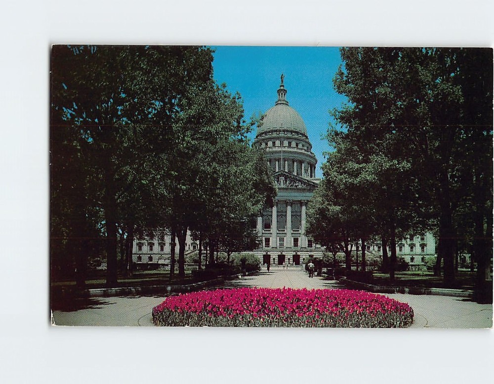 Postcard State Capitol, Madison, Wisconsin