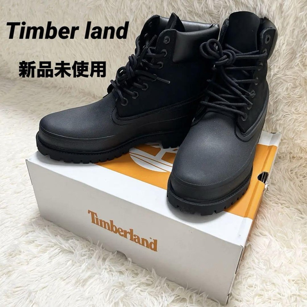 Timber Land Rubber Toe Waterproof Boots Size US9