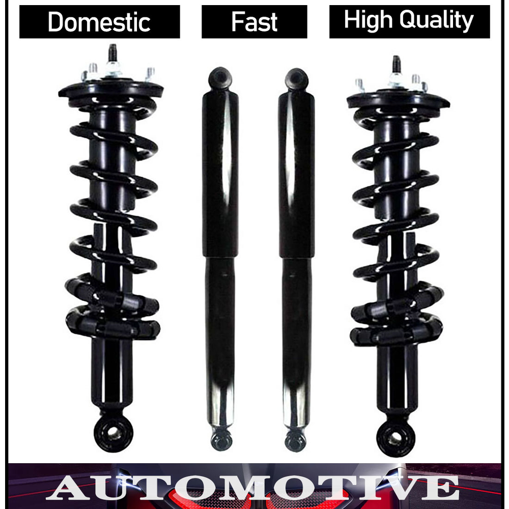 2005-2008 Nissan Frontier 4WD Front Struts & Rear Shocks with Lifetime Warranty
