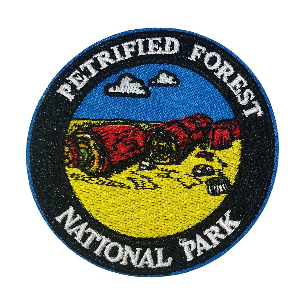 Petrified Forest National Park Embroidered Iron-On Souvenir Patch