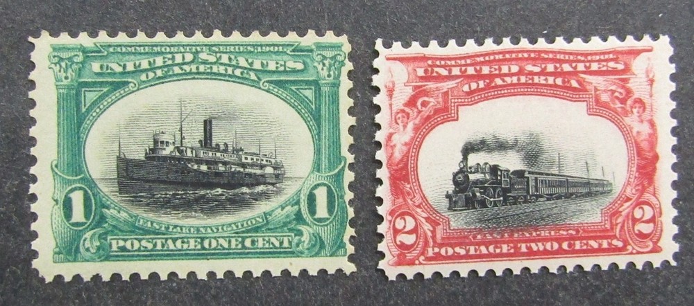 nystamps US Stamp # 294 295 Mint OG NH          Y29x1946