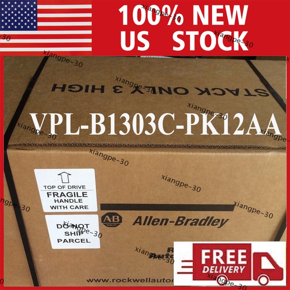Original Brand New VPL-B1303C-PK12AA Servo Motor VPLB1303CPK12AA Free Shipping