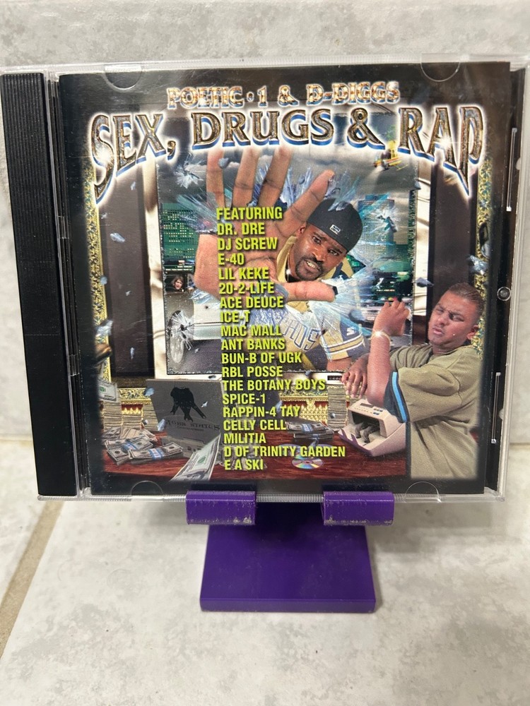 Sex, Drugs & Rap by Poetic 1 (CD, Oct-1999, Mobb Status Entertainment)