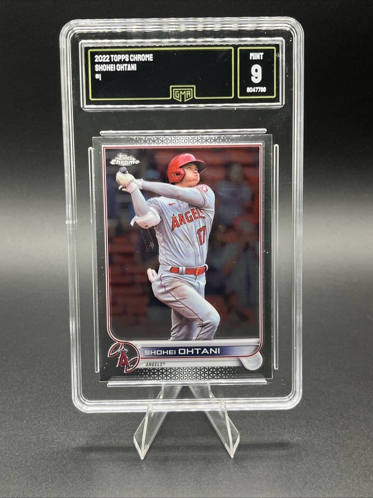 2022 Topps Chrome - Shohei Ohtani Los Angeles Angels #1 GMA 9