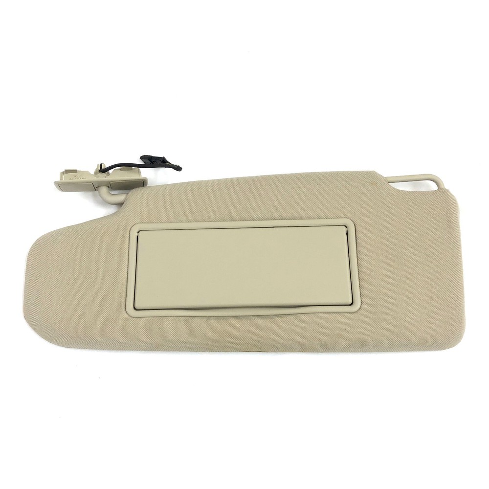2014-2018 Volvo S60 Beige Driver Side Sun Visor OEM with Lights Tan Shade  