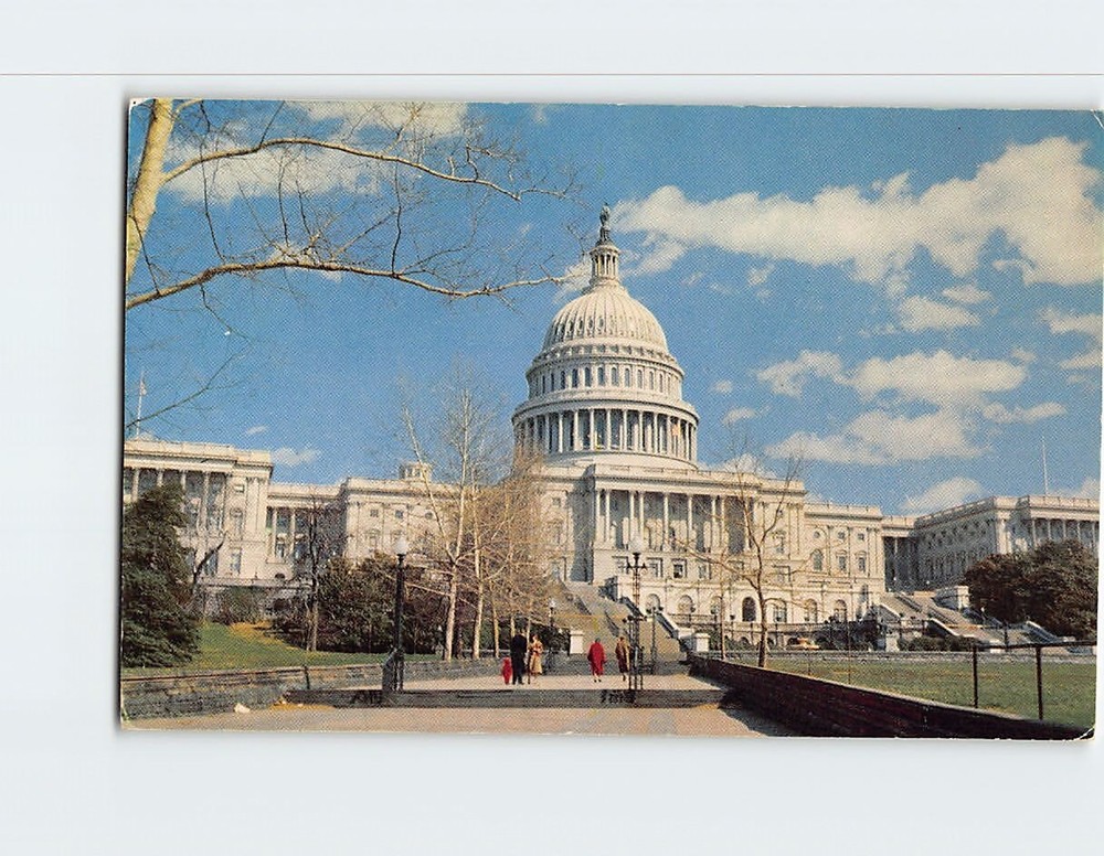 Postcard US Capitol Washington DC USA