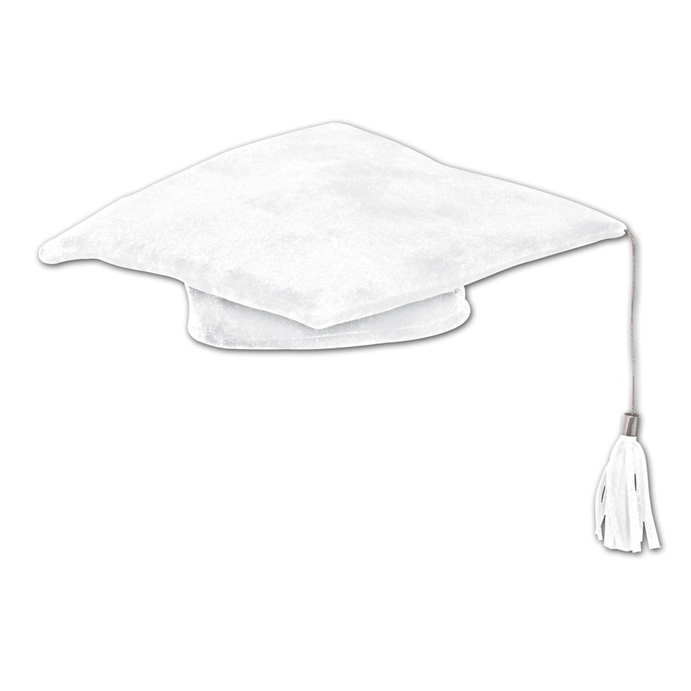 Beistle Plush Graduate Cap Decoration for Graduation Parties