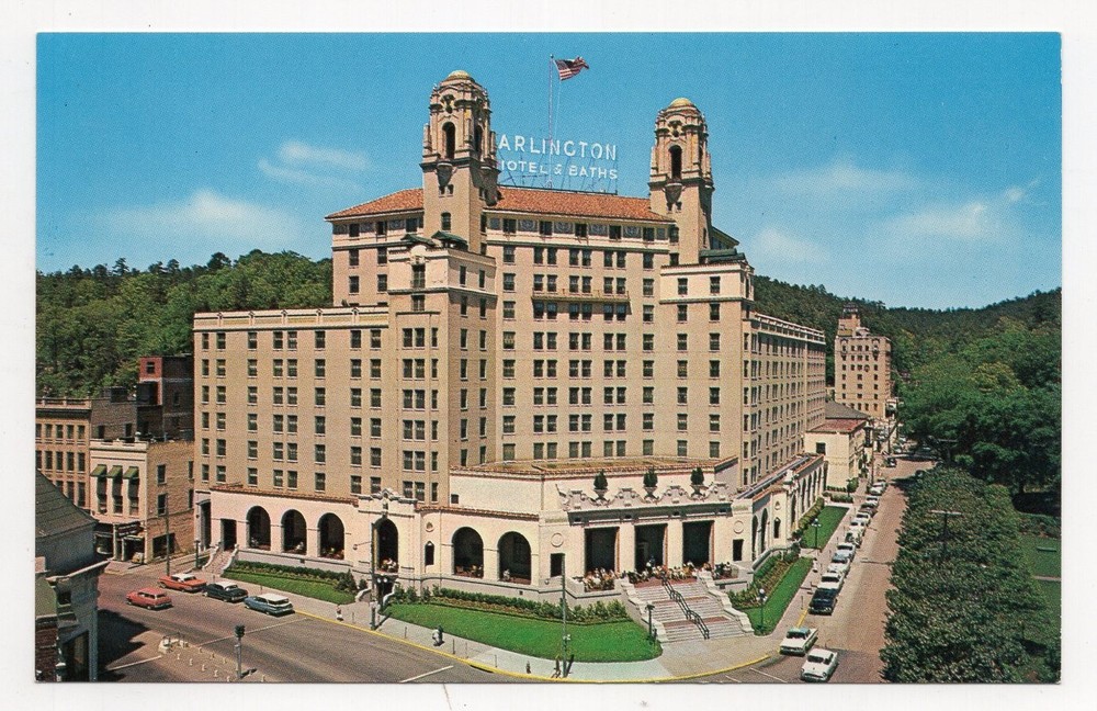 1950s? Chrome - Arlington Hotel, Hot Springs National Park, Arkansas