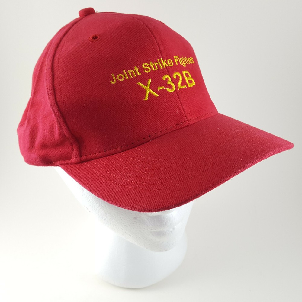 Boeing X-32B Joint Strike Fighter Military Prototype Test Team Baseball Hat Cap