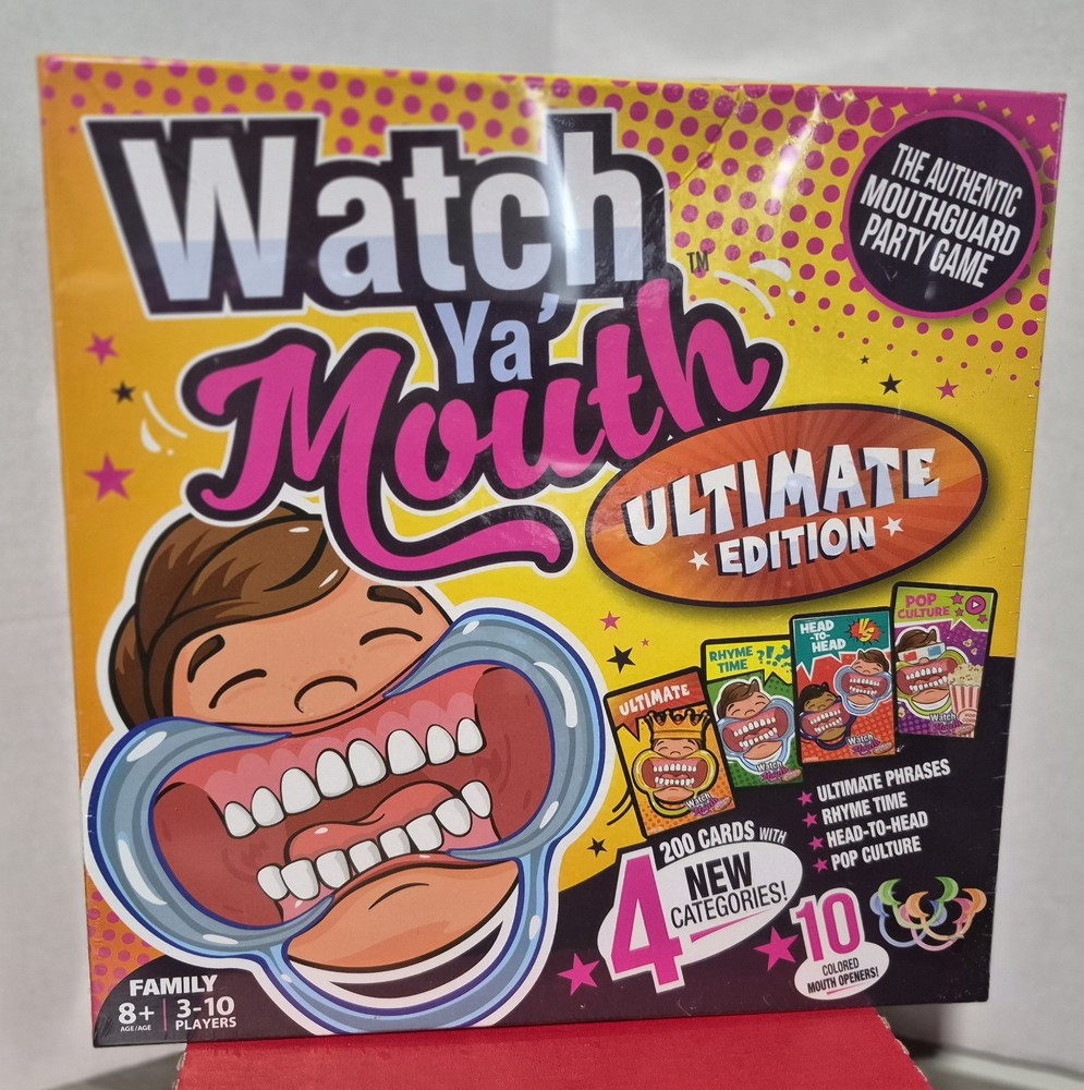 Watch Ya’  Mouth Party Game Ultimate Edition  New Sealed