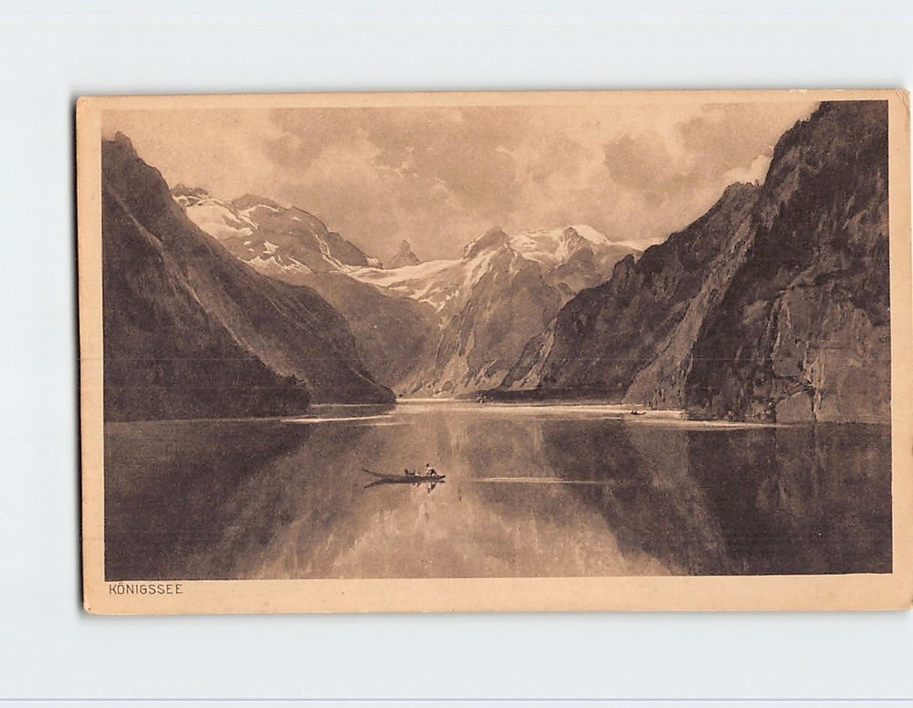 Postcard Konigssee Germany