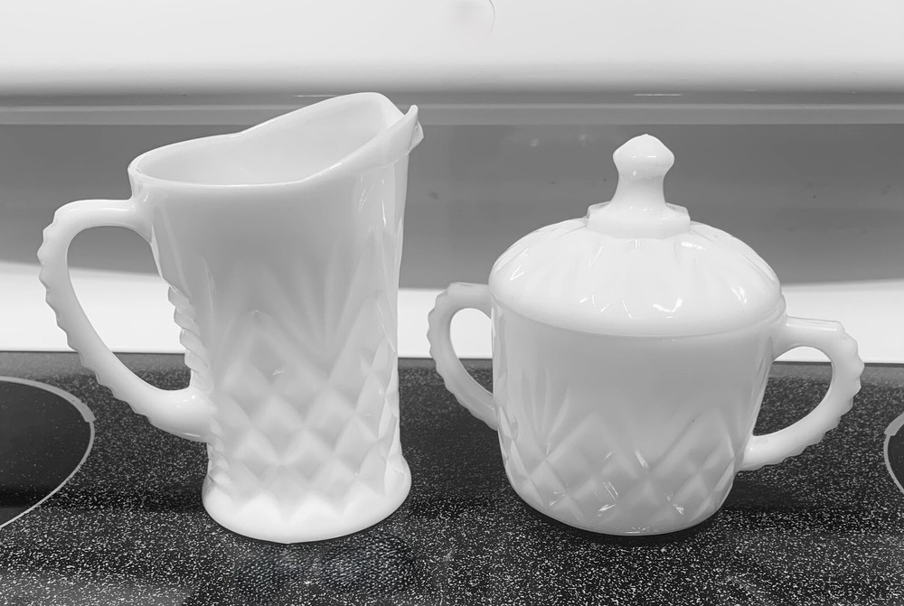 Vintage Anchor Hocking Milk Glass