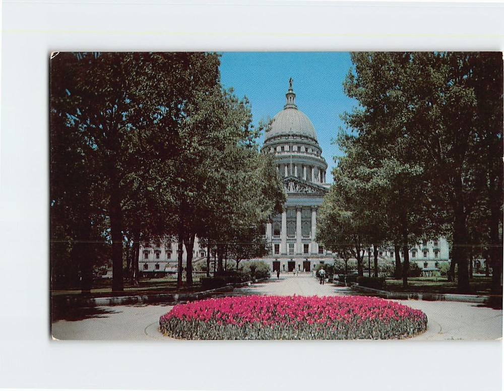 Postcard State Capitol Madison Wisconsin