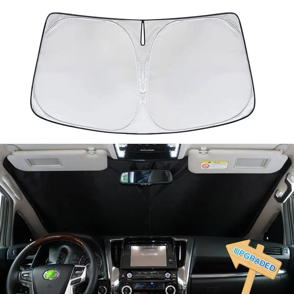 UV-Blocking Front Windshield Sunshade Visor for BMW 5/6/7/M Series Cars