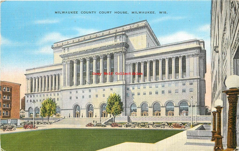 WI, Milwaukee, Wisconsin, County Court House