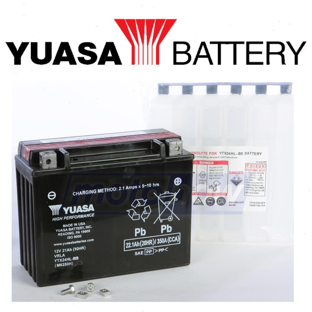 Yuasa High Performance Maintenance Free Battery for 2012-2013 Can-Am Spyder oa