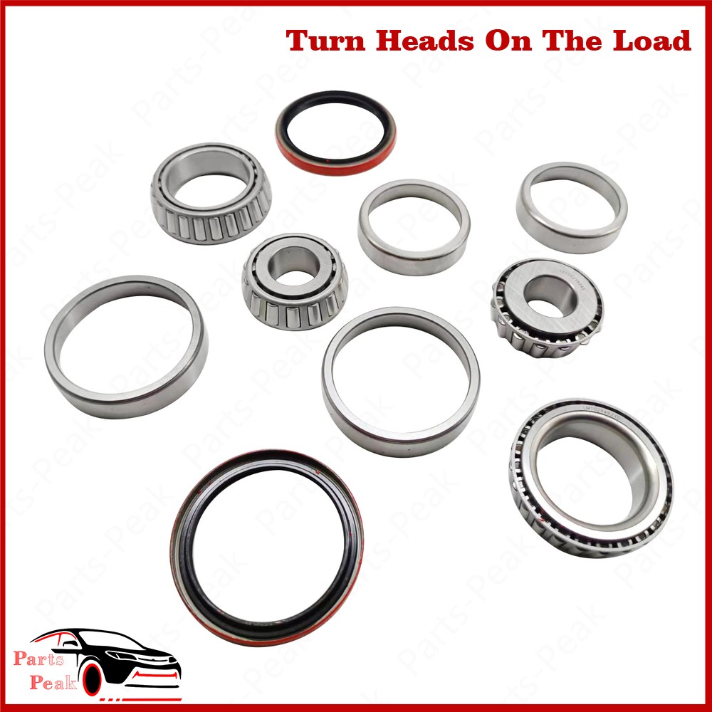 For Ford F-250 F-350 Super Duty Econoline Front Wheel Bearing & Seal Kit 10Pcs