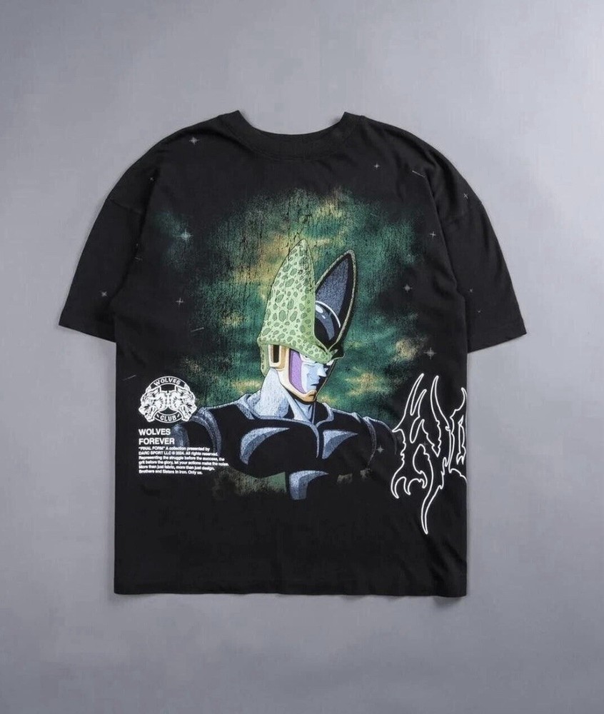 NEW Darc Sport x Dragon Ball Z Cell Energy Oversized Tee Lim Size M #1 of 1000