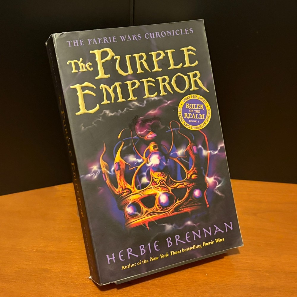 The Purple Emperor, Faerie Wars by Herbie Brennan, Trade PB - FREE SHIP at $50