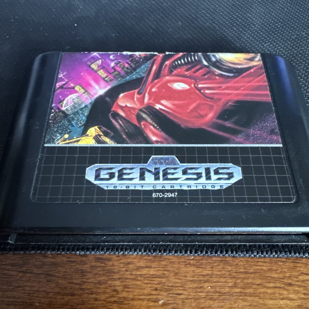 Sega Genesis Outrun 2019 Authentic Game Cartridge Only Tested Working