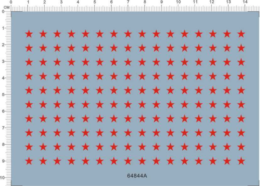 1/35 WWII soviet russia tank barrel star Military Model Kit Water Slide Decal