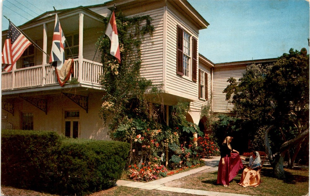 OLD SPANISH TREASURY, ST. AUGUSTINE, FLORIDA, King of Postcard