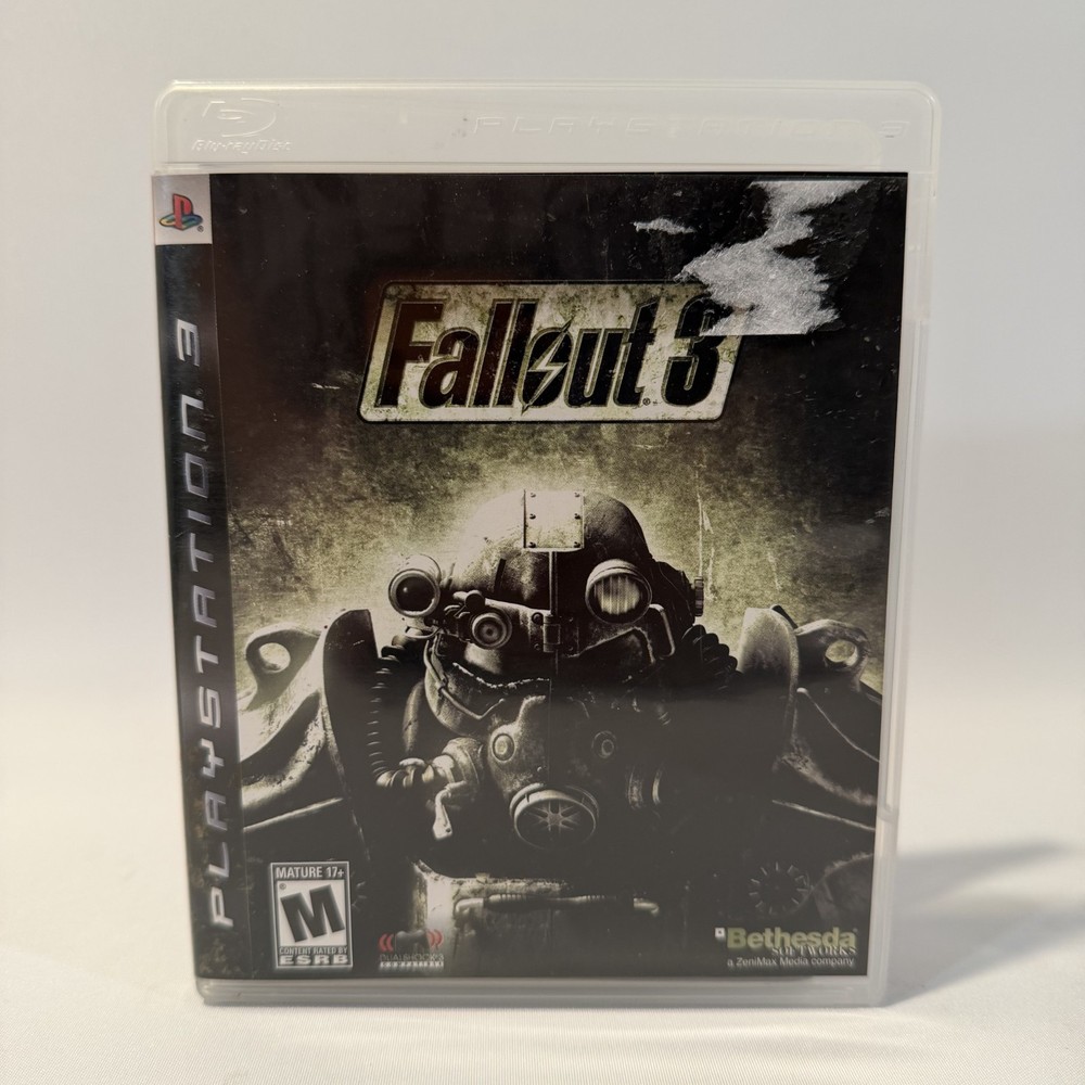 Fallout 3 PS3 Sony Playstation 3 Bethesda Open World RPG Video Game CIB