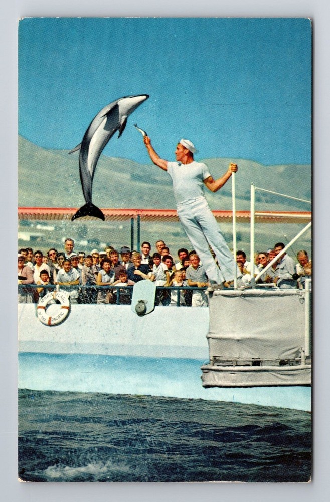 Redondo CA-California, Marineland of the Pacific, Antique Vintage Postcard