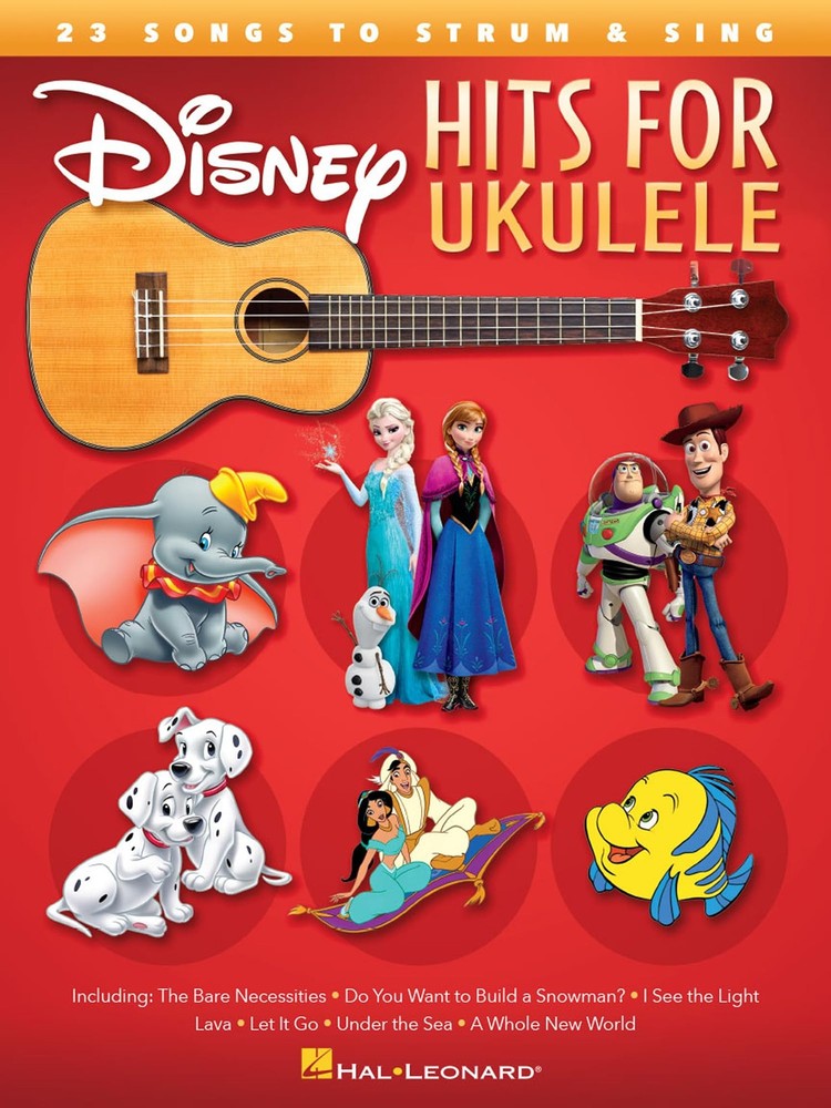 Disney Hits for Ukulele: 23 Songs to Strum & Sing by Hal Leonard Corp.