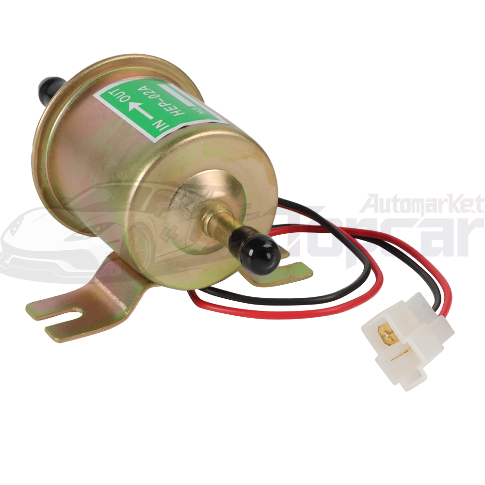 Universal 12V Low Pressure Electric Fuel Pump HEP-02A For Lawn Mower Car Van