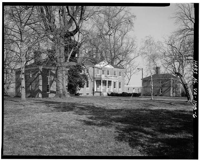 6. GENERAL VIEW FROM NW - Blandfield, U.S. Route 17 & State Route 624,