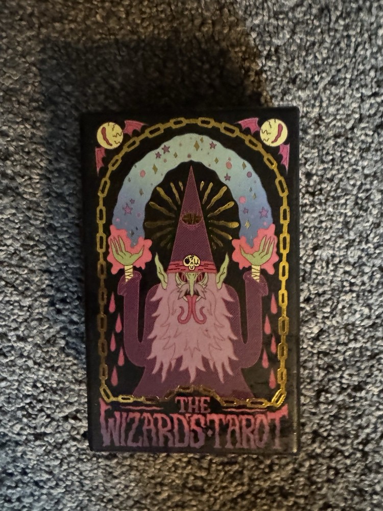 Wizards Tarot Colorful Monster Deck for Divination Witchcraft