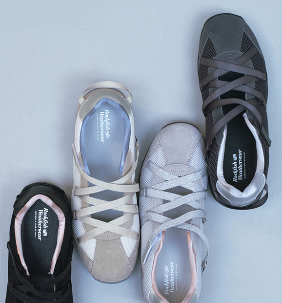 NEW Rockfish Weatherwear ZANE X-STRAP Casual Sneakers FOR WOMEN