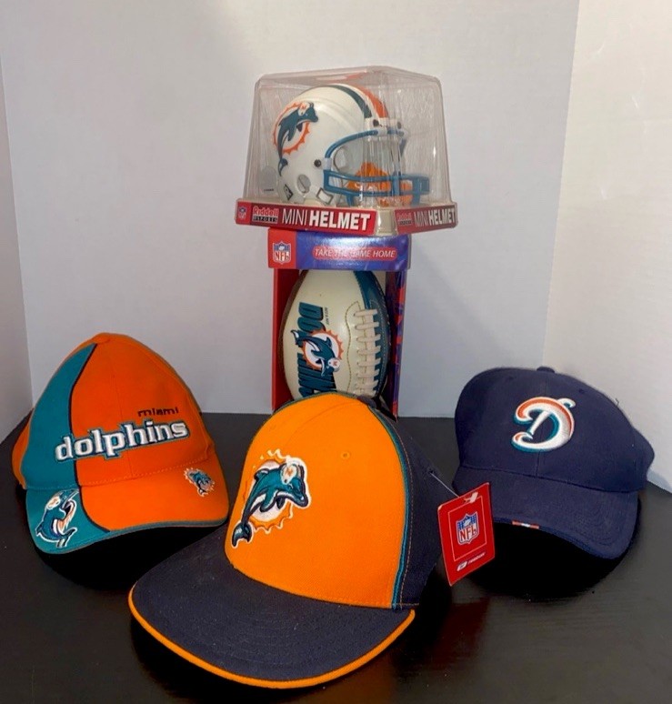 Miami Dolphins Vintage Hats and Rare Collectible Memorabilia
