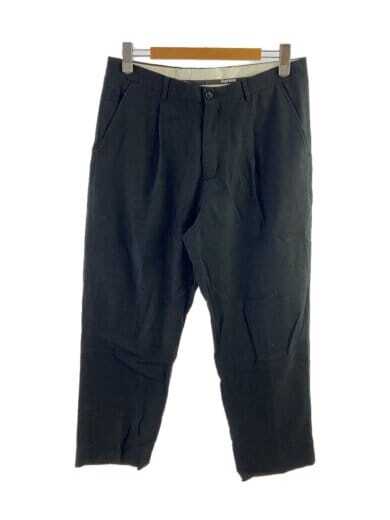SUPREME Slacks pants 34 rayon BLK solid color