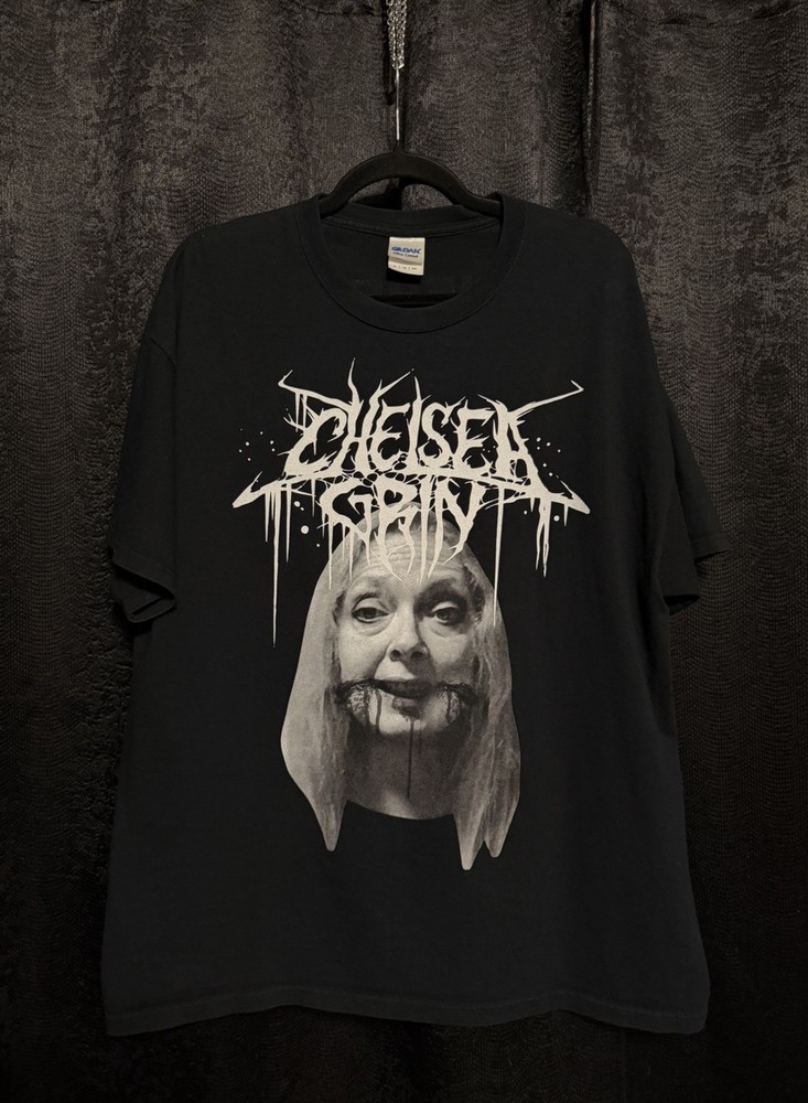 Chelsea Grin Carole Baskin Black Tshirt Rare Original Pressing XL
